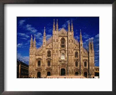 Front Of Milan Cathedral, Milan, Italy by Jon Davison Pricing Limited Edition Print image