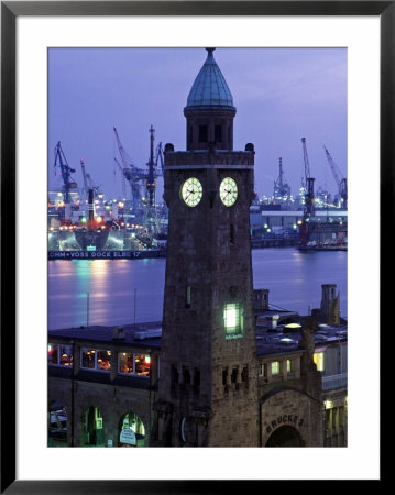 Landungsbrucken, Port Of Hamburg, Germany by Demetrio Carrasco Pricing Limited Edition Print image