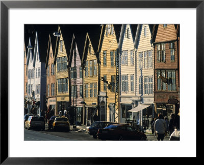 Waterfront At Bryggen, Bergen, Norway by Doug Pearson Pricing Limited Edition Print image