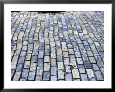 Cobblestone Street, Small Stone As Ballast On Spaniards Galleons, Puerto Rico by Michele Molinari Pricing Limited Edition Print image
