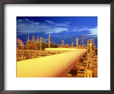 Union Carbide Factory, Kuwait by Lonnie Duka Pricing Limited Edition Print image