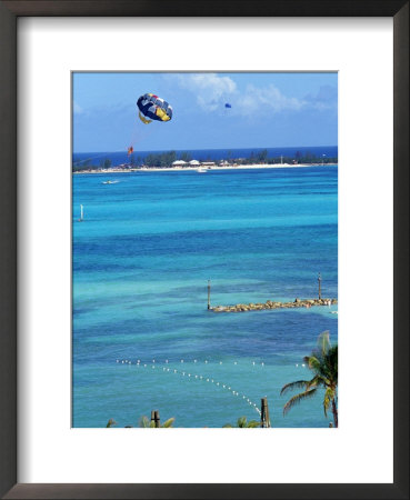 Parasailing, Nassau, Bahamas by Chel Beeson Pricing Limited Edition Print image