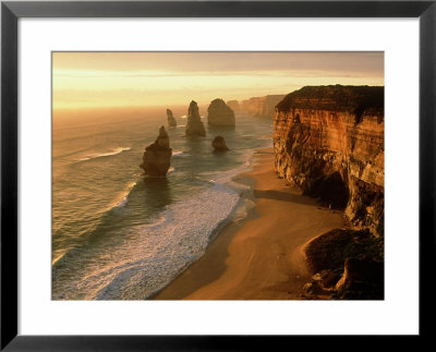Twelve Apostles Eroding Limestone Coastline by Grant Dixon Pricing Limited Edition Print image