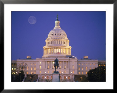 Us Capitol Building At Night, Washington Dc by Kindra Clineff Pricing Limited Edition Print image