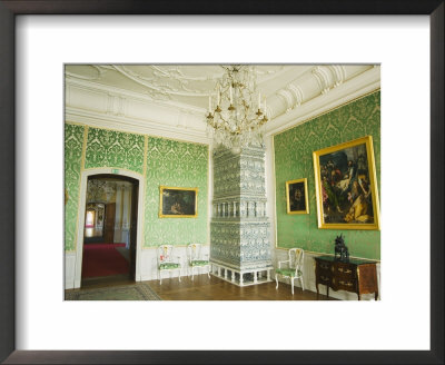 Interior, Built In 18Th Century For Ernst Johann Von Buhren, Zemgale by Christian Kober Pricing Limited Edition Print image