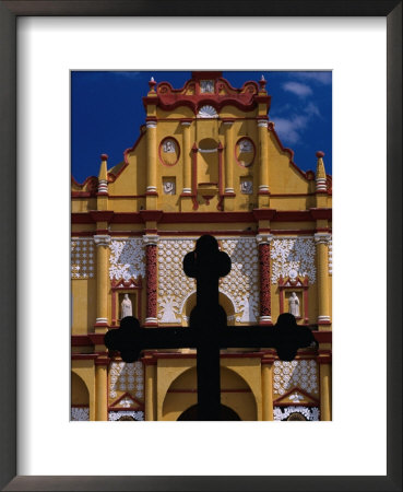 Cathedral Of San Cristobal De Las Casas, Chiapas, Mexico by John Neubauer Pricing Limited Edition Print image