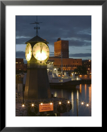 Waterfont Area With Aker Brygge, Oslo Norway by Russell Young Pricing Limited Edition Print image