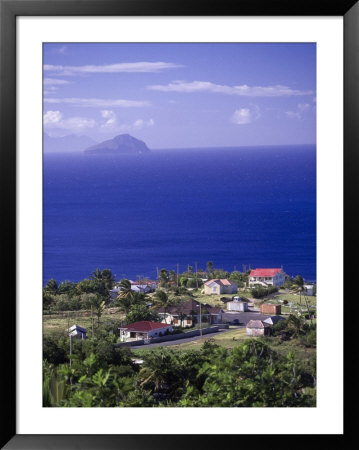 Brades Town View From Baker Hill, Montserrat by Walter Bibikow Pricing Limited Edition Print image
