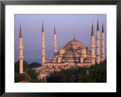 The Blue Mosque, Istanbul, Turkey by Michele Burgess Pricing Limited Edition Print image