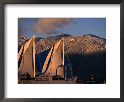 Looking Very Much Like Sails In The Sunset Is The Vancouver Trade And Convention Centre, Canada by Doug Mckinlay Pricing Limited Edition Print image