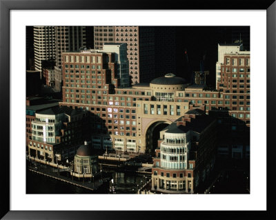 Rowes Wharf Buildings, Boston, Massachusetts, Usa by Lou Jones Pricing Limited Edition Print image