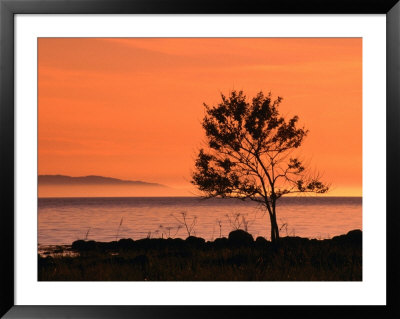 Sunset Over Skalderviken And Kullaberg, Skane, Sweden by Anders Blomqvist Pricing Limited Edition Print image