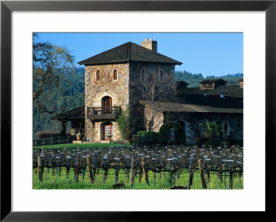 V Sattui Winery And Vineyard In St. Helena, Napa Valley Wine Country, California, Usa by John Alves Pricing Limited Edition Print image