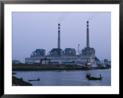 Coal-Burning Power Plant That Uses Coal Imported From Australia by Eightfish Pricing Limited Edition Print image