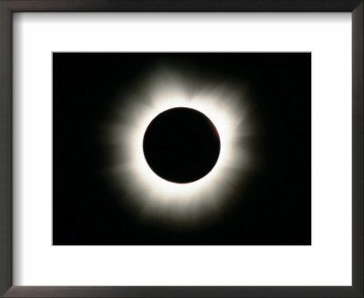 Total Eclipse Of Sun With Corona Of Sun Visible On June 21, Mozambique by Ariadne Van Zandbergen Pricing Limited Edition Print image