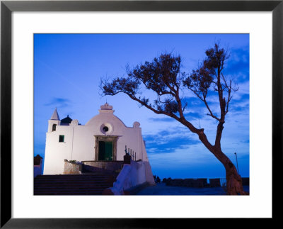 Santa Maria Del Saccorso Church, Forio, Ischia, Bay Of Naples, Campania, Italy by Walter Bibikow Pricing Limited Edition Print image