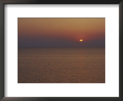 A Colorful Sunset Over Water by Sam Kittner Pricing Limited Edition Print image