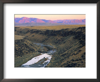Sunset On Owyhee River, Bull Run Mountains, Nevada, Usa by Scott T. Smith Pricing Limited Edition Print image