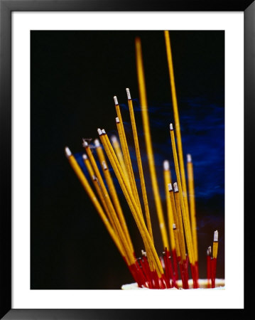 Incense Sticks At A-Ma Temple (Ma Kok Miu), Macau, China by Richard I'anson Pricing Limited Edition Print image