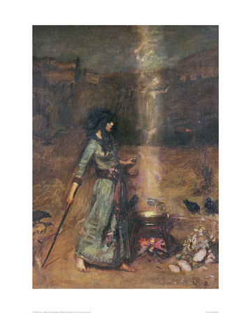 The Magic Circle by John William Waterhouse Pricing Limited Edition Print image
