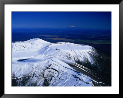 Blue Lake On The Summit Of Mt. Tongariro, Manawatu-Wanganui, New Zealand by David Wall Pricing Limited Edition Print image