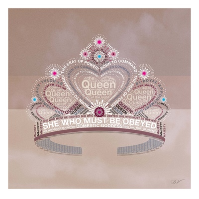 Pretty Tiara by Dominique Vari Pricing Limited Edition Print image