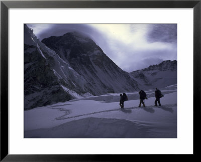 Climbing Lhotse, Everest In Nepal by Michael Brown Pricing Limited Edition Print image