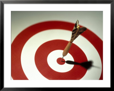 Bullseye Withdart In Center by Chuck Carlton Pricing Limited Edition Print image