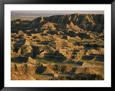 Panoramic View Of The Badlands Sage Creek Basin by Annie Griffiths Belt Pricing Limited Edition Print image