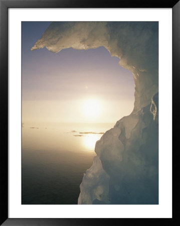 Small Iceberg Shaped By Waves And Sunlight by Paul Nicklen Pricing Limited Edition Print image