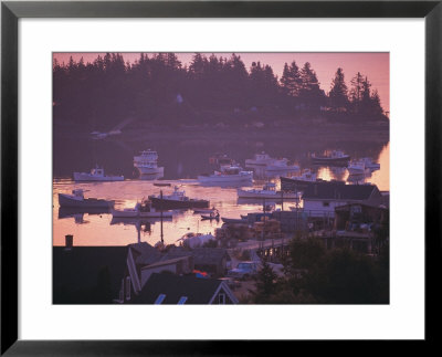 Sunrise Over The Harbor, Owls Head, Maine by David Witbeck Pricing Limited Edition Print image