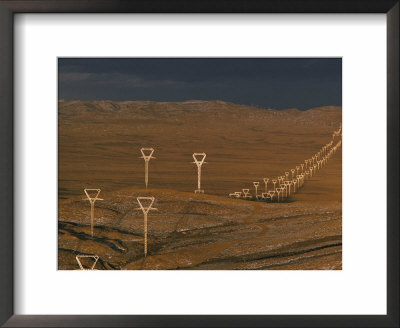 Power Towers Dot The Plains by Dick Durrance Pricing Limited Edition Print image