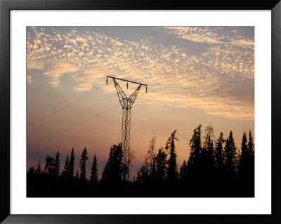 Power Tower And Sunset by Raymond Gehman Pricing Limited Edition Print image