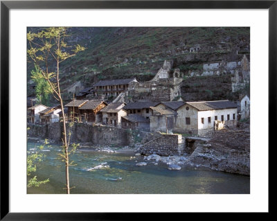 Ancient Town Of Ningchang On The Yangtze River, Three Gorges, China by Keren Su Pricing Limited Edition Print image