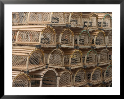 Lobster Pots In Malpeque Harbour, Prince Edward Island, Canada by Julie Eggers Pricing Limited Edition Print image