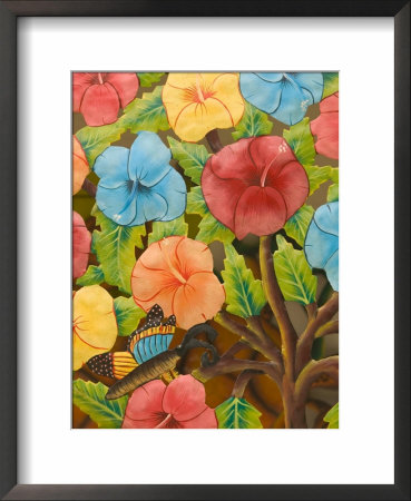 Souvenirs At Al Vern's Craft Market, Turks And Caicos, Caribbean by Walter Bibikow Pricing Limited Edition Print image