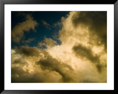 Looking Up At The Sky Through A Dense Layer Of Storm Clouds by Todd Gipstein Pricing Limited Edition Print image