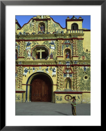 Church In San Andres Xecul, Guatemala by Judith Haden Pricing Limited Edition Print image