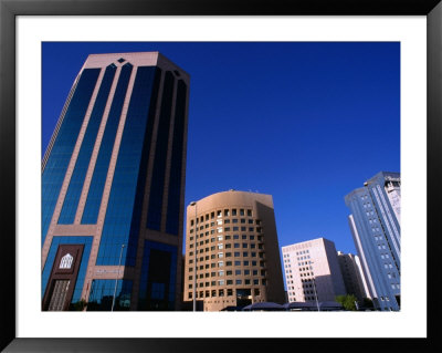 Buildings In Diplomatic Area Manama, Al Manamah, Bahrain by Phil Weymouth Pricing Limited Edition Print image