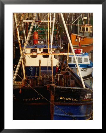 Fishing Boats In Padstow Harbour, Padstow, Cornwall, England by Stephen Saks Pricing Limited Edition Print image