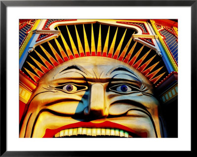 Face Of Luna Park At Sunset St. Kilda, Melbourne, Australia by Richard I'anson Pricing Limited Edition Print image