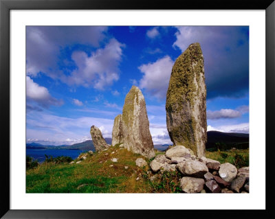 Standing Stones, Eightercua Stone Row, Waterville, Ireland by Richard Cummins Pricing Limited Edition Print image