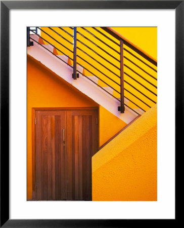 Door At The Bottom Of A Stairway In Southern Ireland by Tom Haseltine Pricing Limited Edition Print image