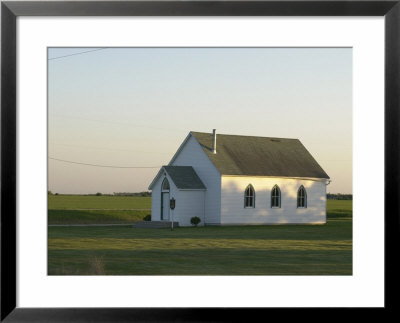 White Church, Manitoba Prairie by Keith Levit Pricing Limited Edition Print image