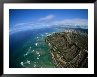 City View, Diamond Head Crater, Honolulu, Hi by Walter Bibikow Pricing Limited Edition Print image