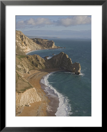 Dorset World Heritage Coast, Chalk Cliffs, Uk by Bob Gibbons Pricing Limited Edition Print image