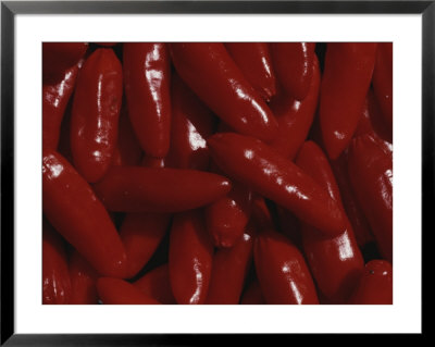 Close-Up Of Red Peppers by Stephen Alvarez Pricing Limited Edition Print image