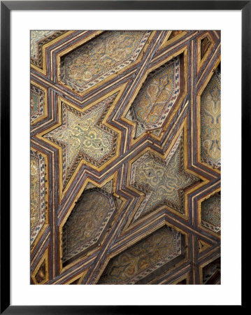 Intricate Ceiling Design, Morocco by John & Lisa Merrill Pricing Limited Edition Print image