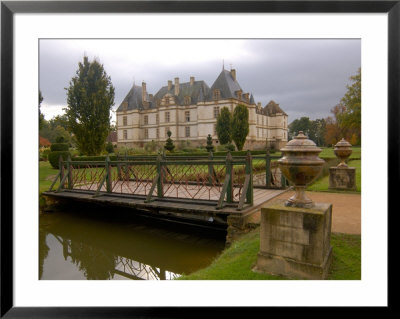 Garden Of Chateau De Cormatin, Burgundy, France by Lisa S. Engelbrecht Pricing Limited Edition Print image