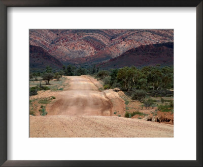 Dirt Road Through Mcdonnell Ranges West Macdonnell National Park, Northern Territory, Australia by John Hay Pricing Limited Edition Print image